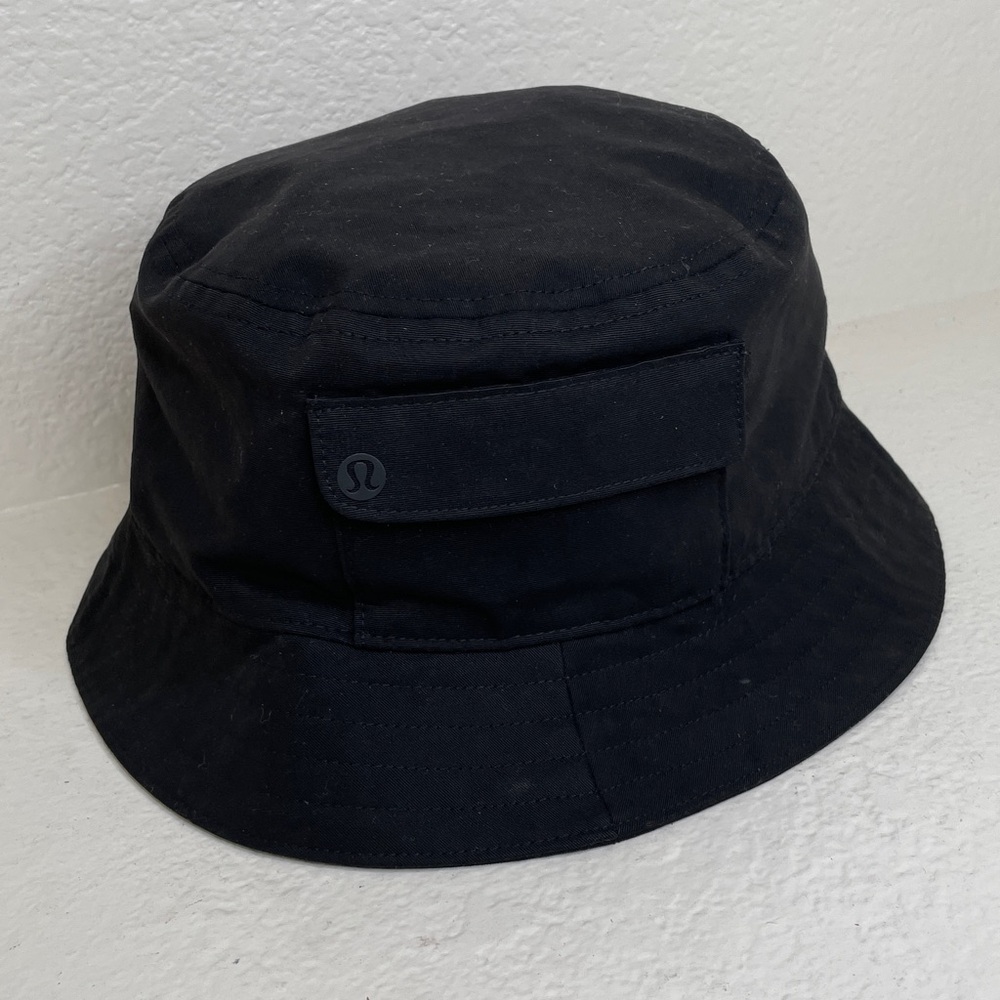 lululemon athletica Black Bucket Hat size S/M - Picture 3 of 7